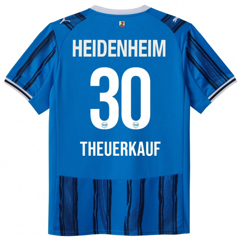Danxen Heren Norman Theuerkauf #30 Blauw Marineblauw Uitshirt Uittenue 2025/26 T-Shirt