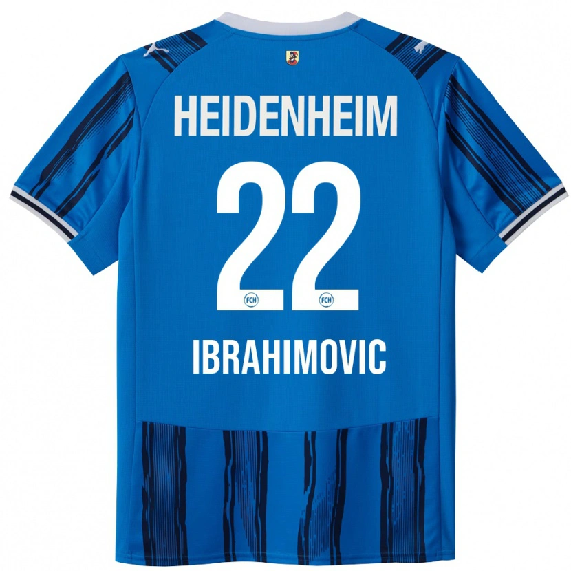 Danxen Heren Arijon Ibrahimovic #22 Blauw Marineblauw Uitshirt Uittenue 2025/26 T-Shirt