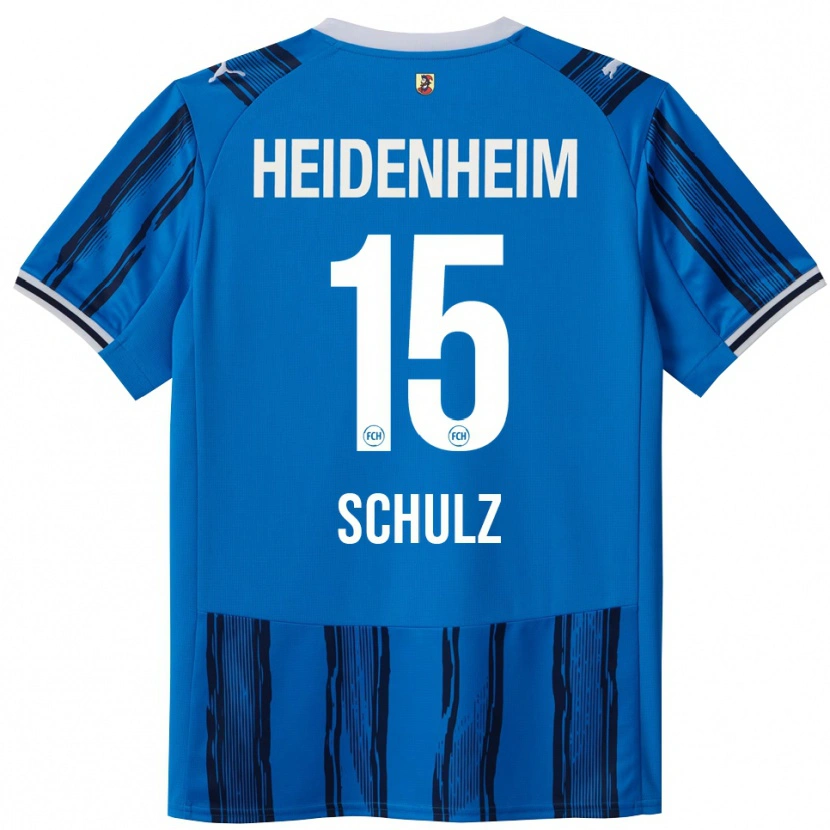 Danxen Heren Dana Schulz #15 Blauw Marineblauw Uitshirt Uittenue 2025/26 T-Shirt