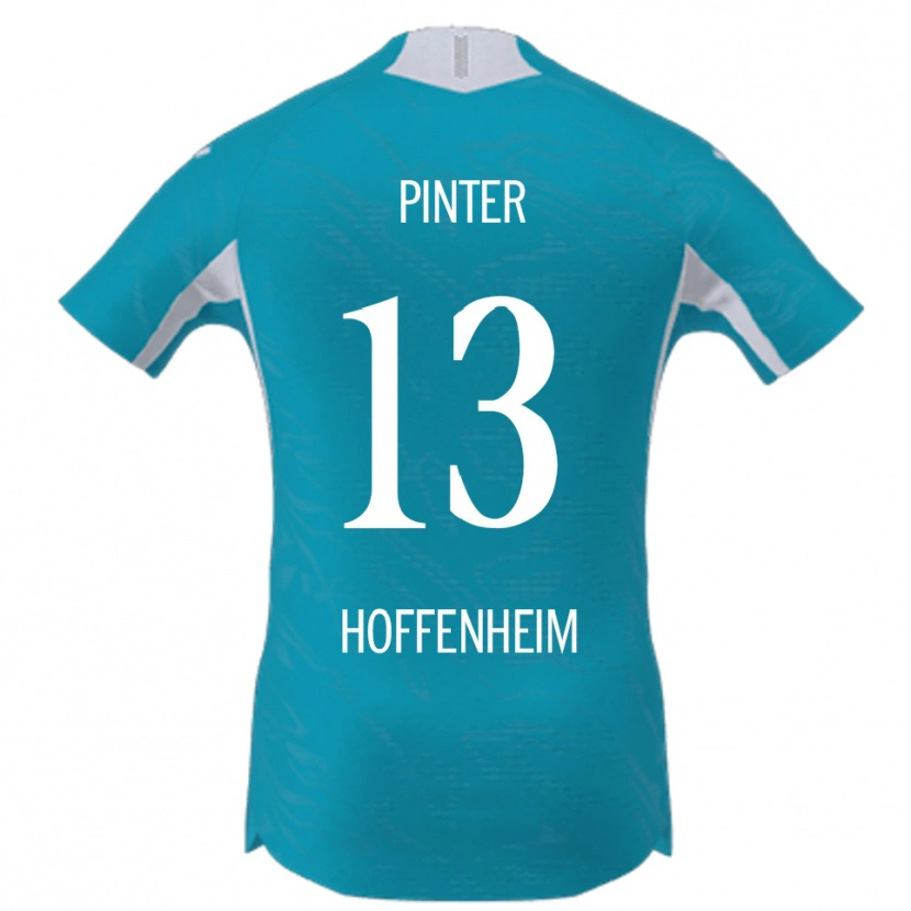 Danxen Heren Valentein Pinter #13 Hemelsblauw Uitshirt Uittenue 2025/26 T-Shirt