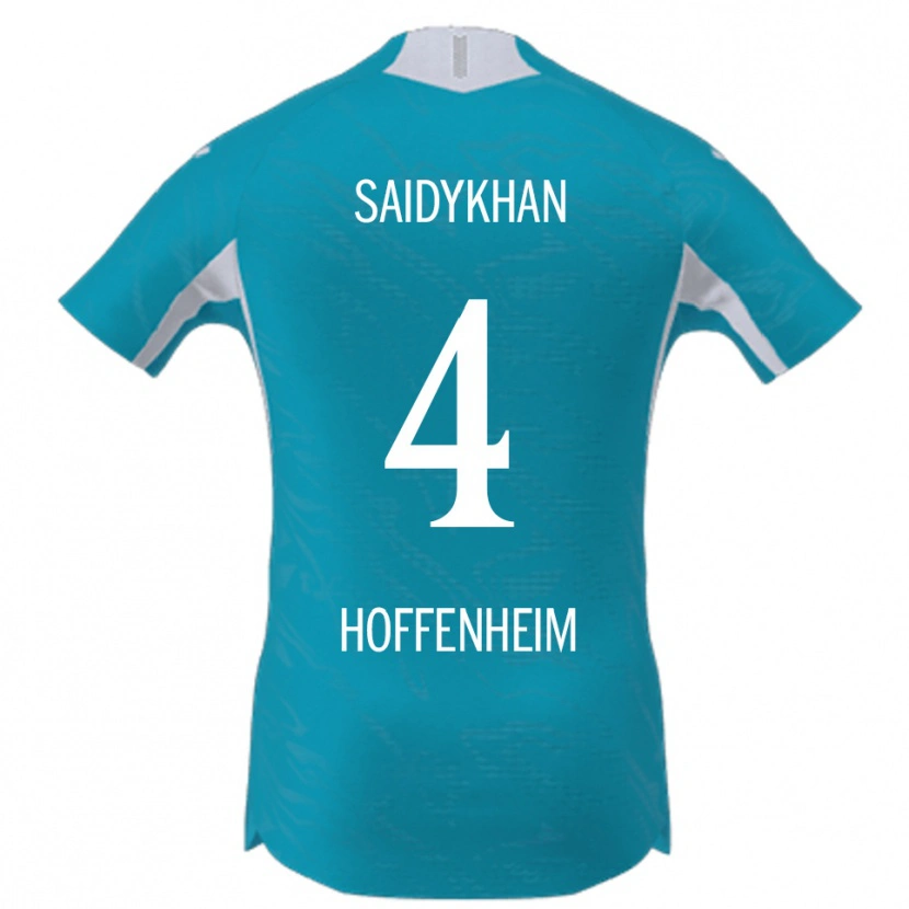 Danxen Heren Ibrahim Saidykhan #4 Hemelsblauw Uitshirt Uittenue 2025/26 T-Shirt