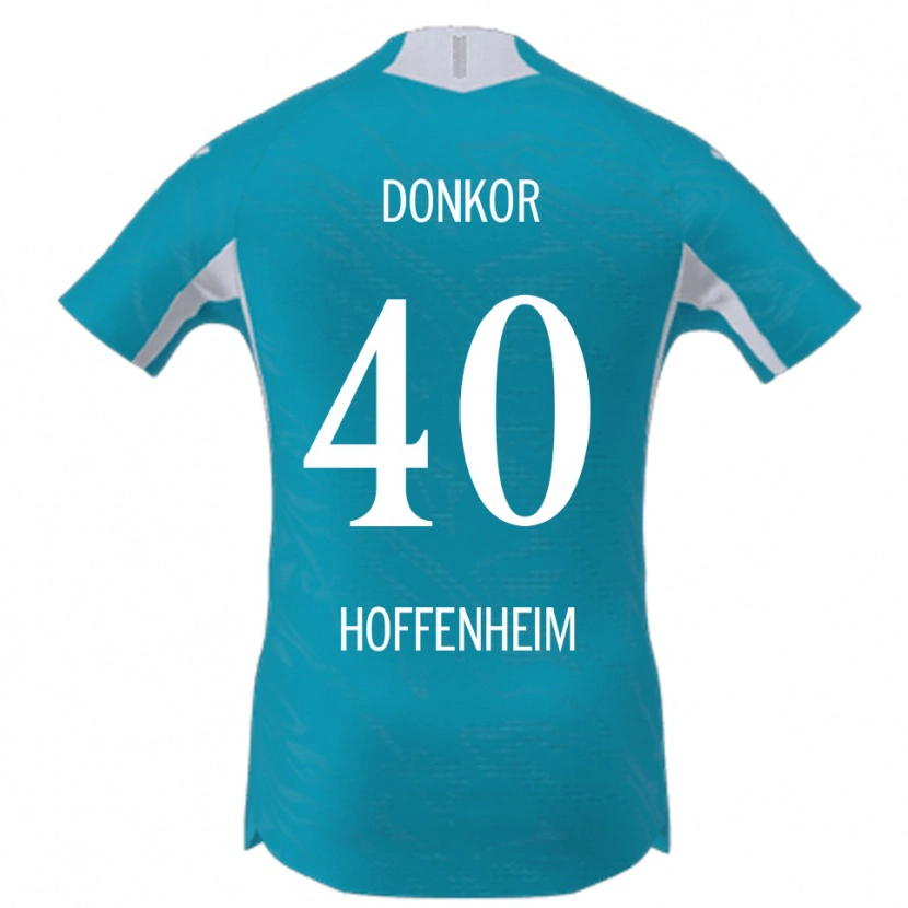 Danxen Heren Denis Donkor #40 Hemelsblauw Uitshirt Uittenue 2025/26 T-Shirt