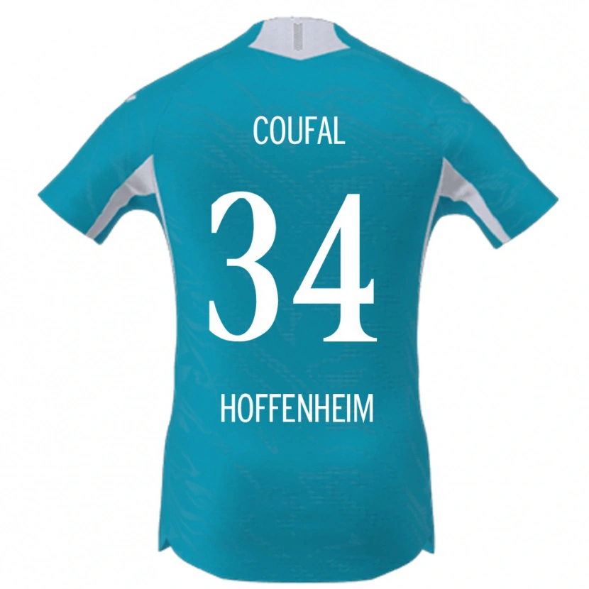 Danxen Heren Vladimír Coufal #34 Hemelsblauw Uitshirt Uittenue 2025/26 T-Shirt