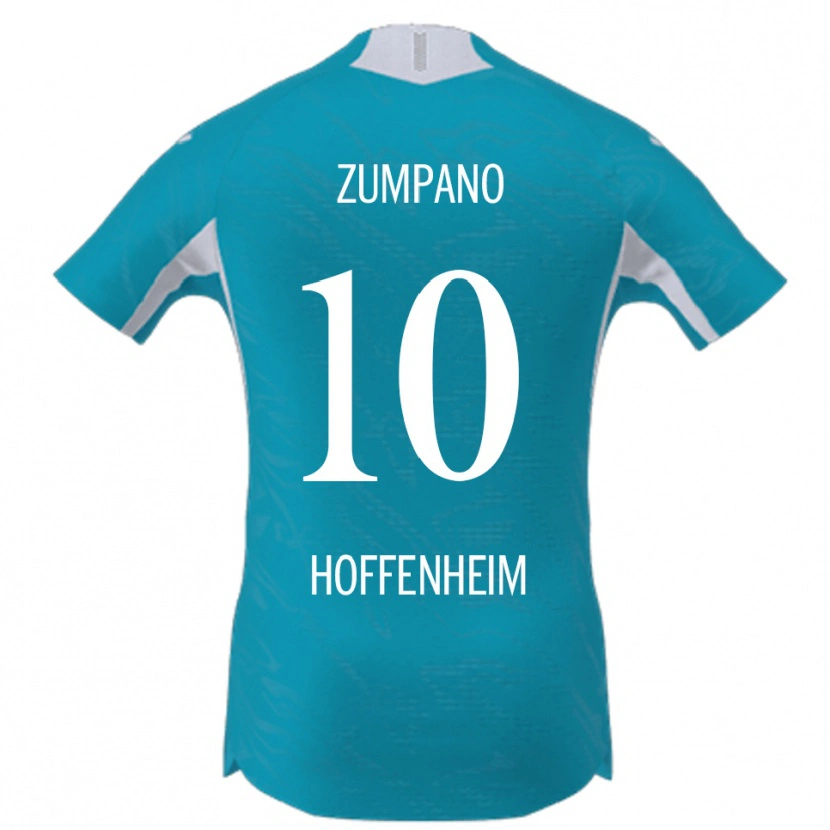 Danxen Heren Nevio Zumpano #10 Hemelsblauw Uitshirt Uittenue 2025/26 T-Shirt