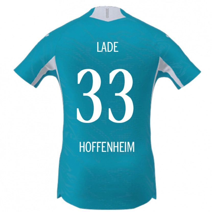 Danxen Heren Benjamin Lade #33 Hemelsblauw Uitshirt Uittenue 2025/26 T-Shirt