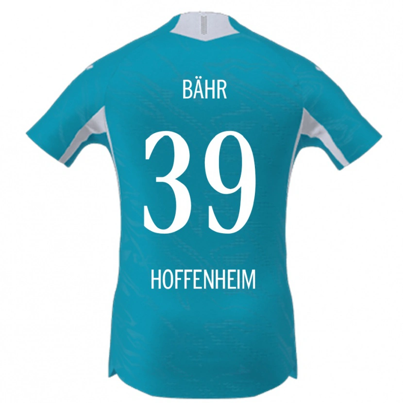 Danxen Heren Florian Bähr #39 Hemelsblauw Uitshirt Uittenue 2025/26 T-Shirt
