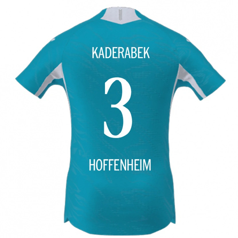 Danxen Heren Pavel Kaderabek #3 Hemelsblauw Uitshirt Uittenue 2025/26 T-Shirt