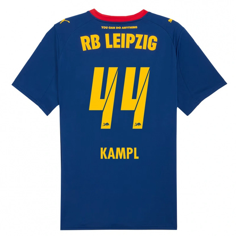 Danxen Heren Kevin Kampl #44 Marineblauw Rood Uitshirt Uittenue 2025/26 T-Shirt