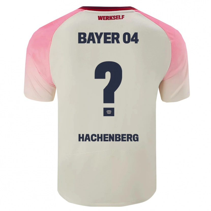Danxen Heren Merlin Hachenberg #0 Roze Gebroken Wit Uitshirt Uittenue 2025/26 T-Shirt