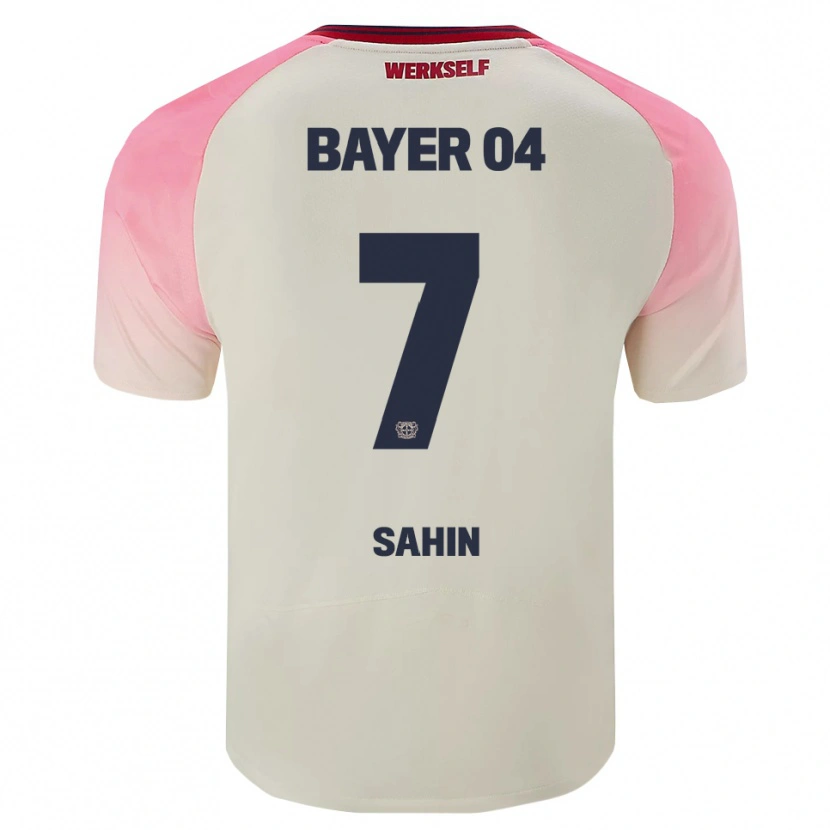 Danxen Heren Batuhan Sahin #7 Roze Gebroken Wit Uitshirt Uittenue 2025/26 T-Shirt