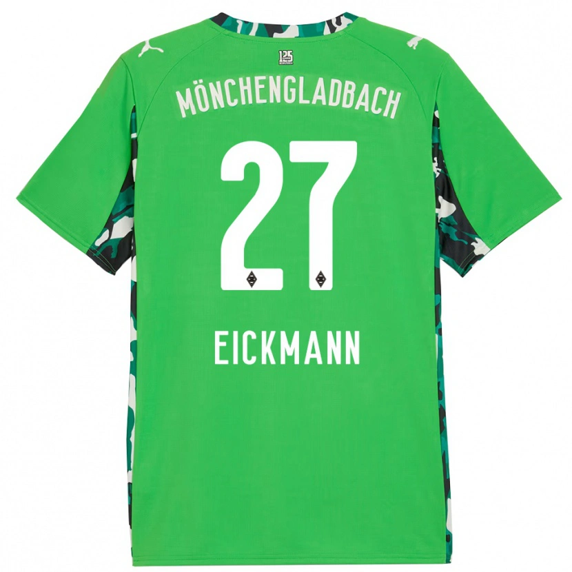 Danxen Heren Mia Eickmann #27 Groen Zwart Uitshirt Uittenue 2025/26 T-Shirt