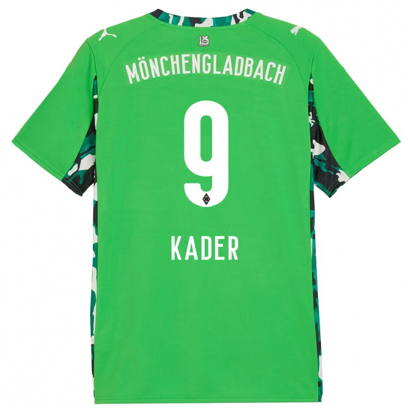 Danxen Heren Cagatay Kader #9 Groen Zwart Uitshirt Uittenue 2025/26 T-Shirt