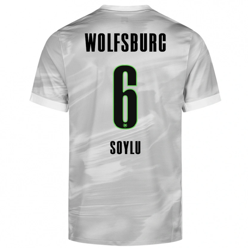 Danxen Heren Darwin Soylu #6 Grijs Wit Uitshirt Uittenue 2025/26 T-Shirt