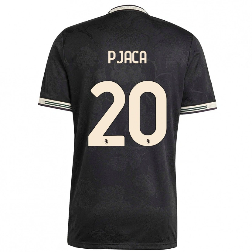Danxen Heren Marko Pjaca #20 Zwart Wit Groen Thuisshirt Derde Tenue 2025/26 T-Shirt