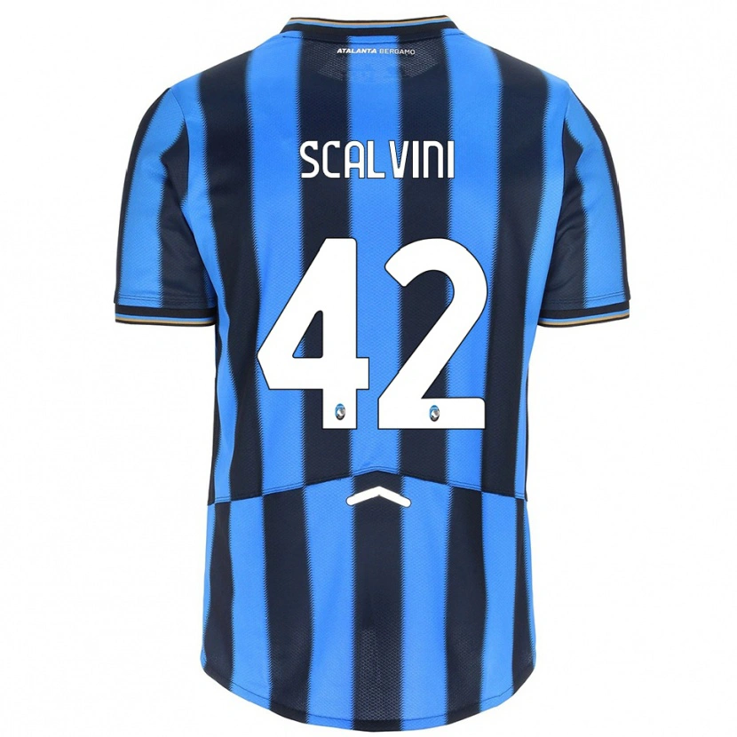 Danxen Dames Giorgio Scalvini #42 Hemelblauw Zwart Thuisshirt Thuistenue 2025/26 T-Shirt