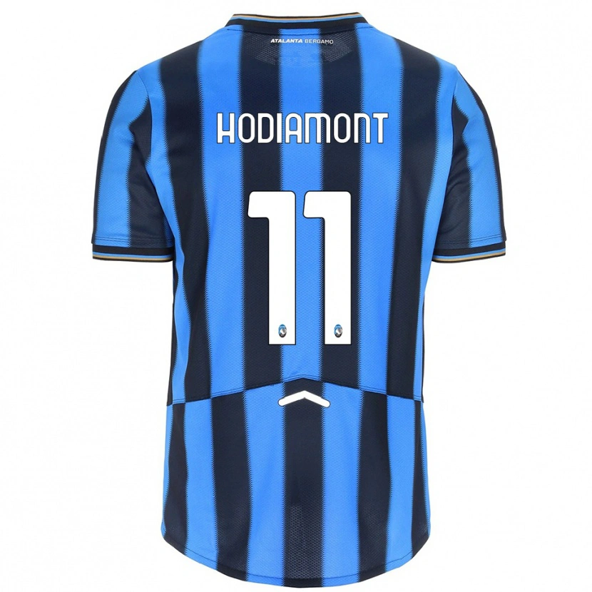 Danxen Dames Lyam Hodiamont #11 Hemelblauw Zwart Thuisshirt Thuistenue 2025/26 T-Shirt