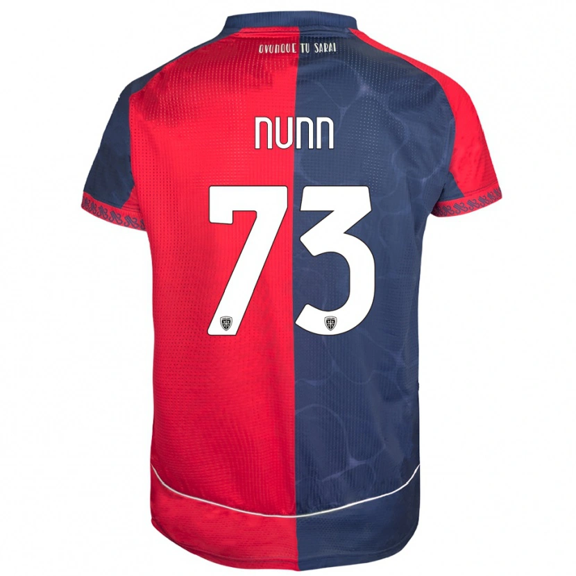 Danxen Dames Jack Nunn #73 Rood Marineblauw Thuisshirt Thuistenue 2025/26 T-Shirt