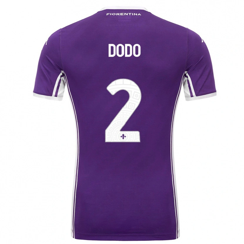 Danxen Dames Dodô #2 Paars Wit Thuisshirt Thuistenue 2025/26 T-Shirt