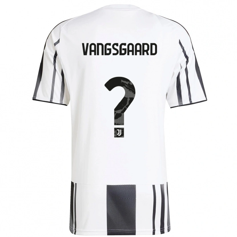 Danxen Dames Amalie Vangsgaard #0 Wit Zwart Thuisshirt Thuistenue 2025/26 T-Shirt