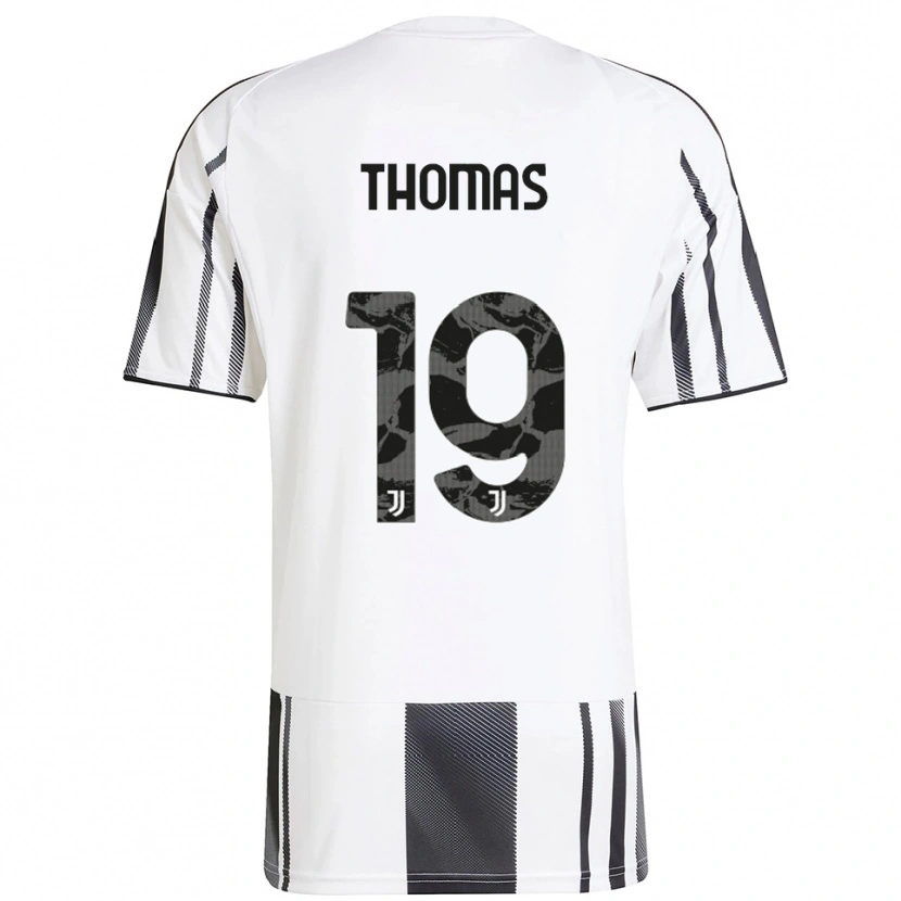 Danxen Dames Lindsey Thomas #19 Wit Zwart Thuisshirt Thuistenue 2025/26 T-Shirt