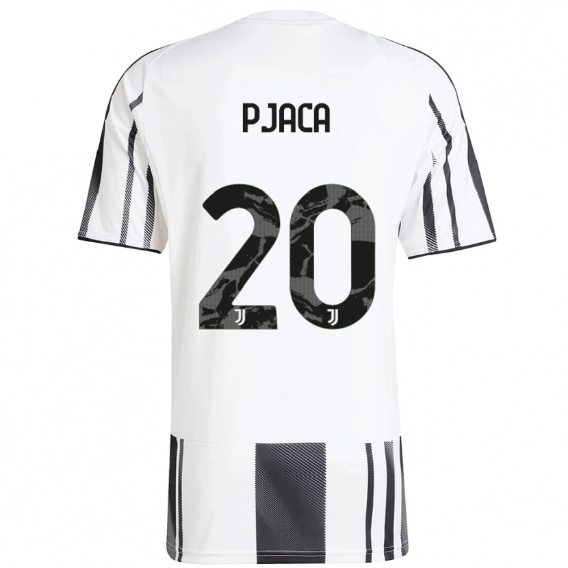 Danxen Dames Marko Pjaca #20 Wit Zwart Thuisshirt Thuistenue 2025/26 T-Shirt