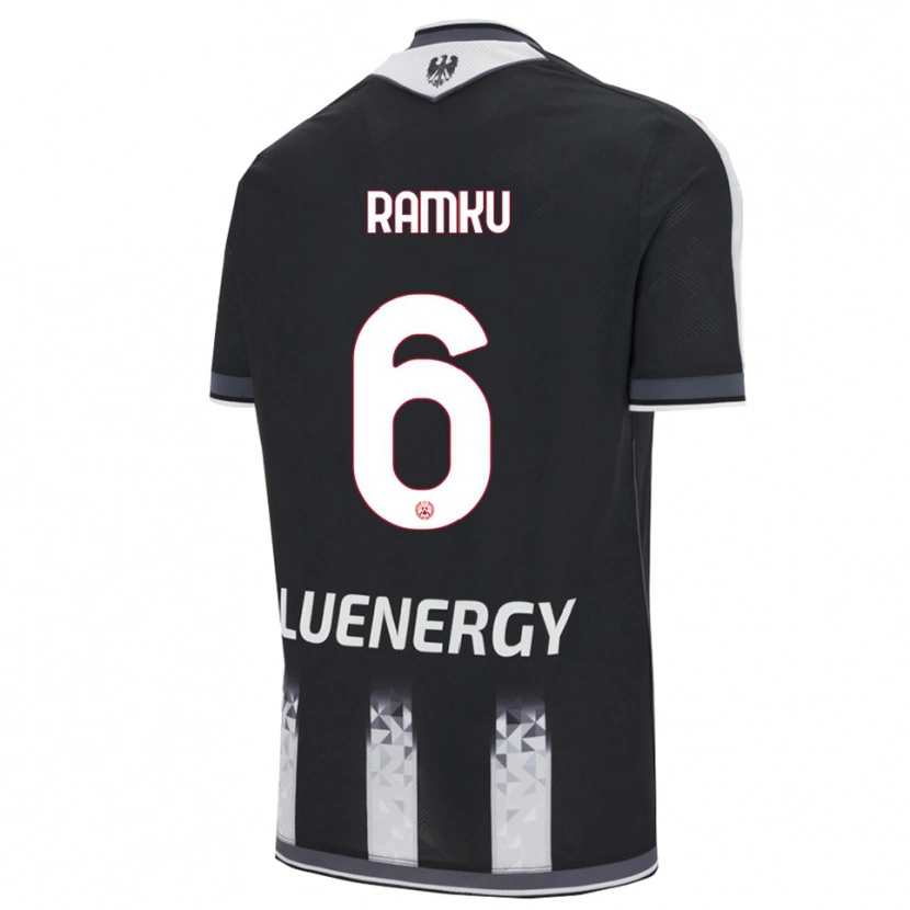 Danxen Dames Alex Ramku #6 Zwart Wit Thuisshirt Thuistenue 2025/26 T-Shirt