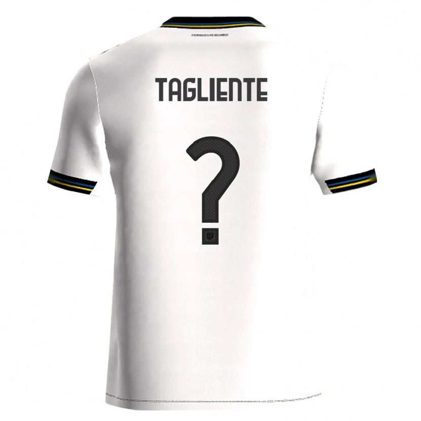 Danxen Dames Anthony Tagliente #0 Wit Zwart Thuisshirt Thuistenue 2025/26 T-Shirt