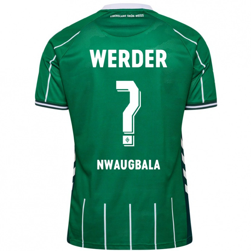 Danxen Dames Kevin Nwaugbala #0 Groen Wit Thuisshirt Thuistenue 2025/26 T-Shirt
