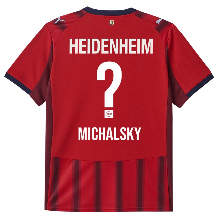 Danxen Dames Hanna Michalsky #0 Rood Marineblauw Thuisshirt Thuistenue 2025/26 T-Shirt