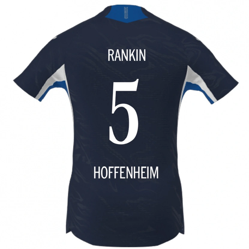 Danxen Dames Jamilla Rankin #5 Marineblauw Wit Thuisshirt Thuistenue 2025/26 T-Shirt