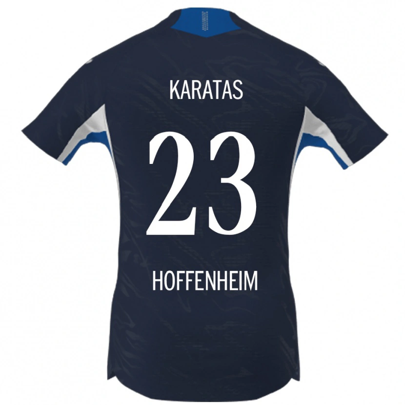 Danxen Dames Can Karatas #23 Marineblauw Wit Thuisshirt Thuistenue 2025/26 T-Shirt
