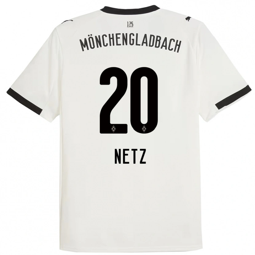 Danxen Dames Luca Netz #20 Wit Zwart Thuisshirt Thuistenue 2025/26 T-Shirt