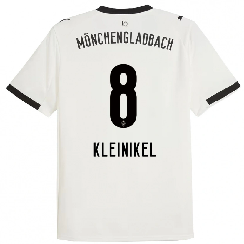 Danxen Dames Nadja Kleinikel #8 Wit Zwart Thuisshirt Thuistenue 2025/26 T-Shirt