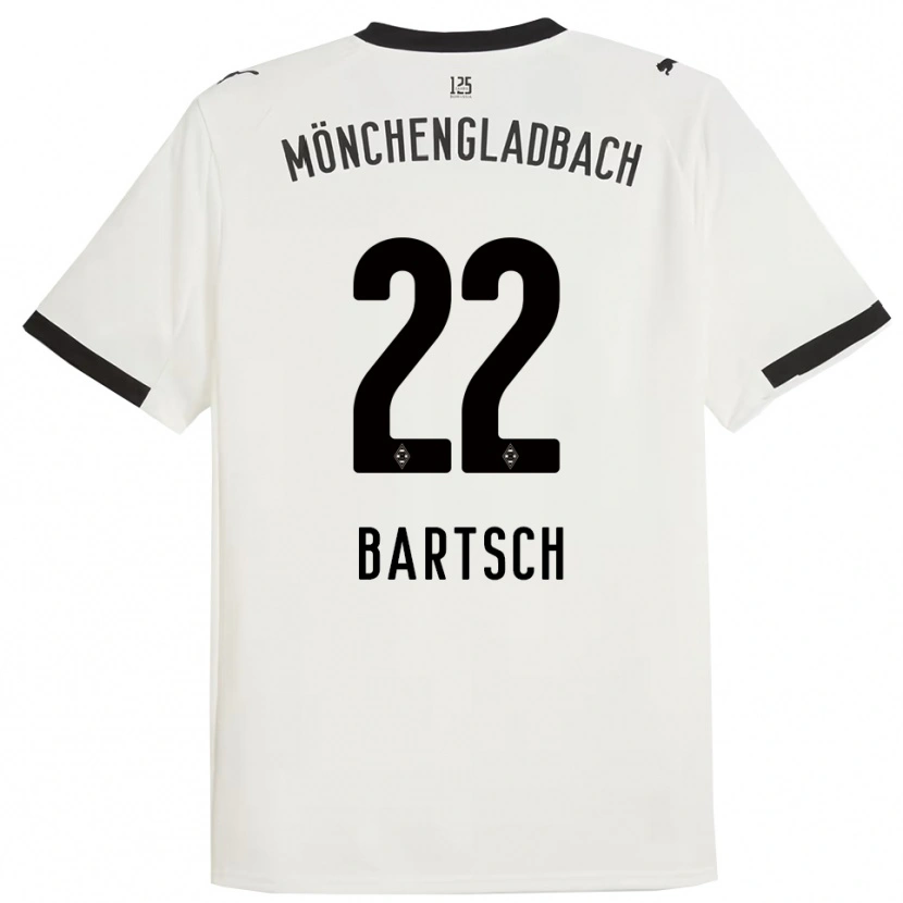 Danxen Dames Kristina Bartsch #22 Wit Zwart Thuisshirt Thuistenue 2025/26 T-Shirt