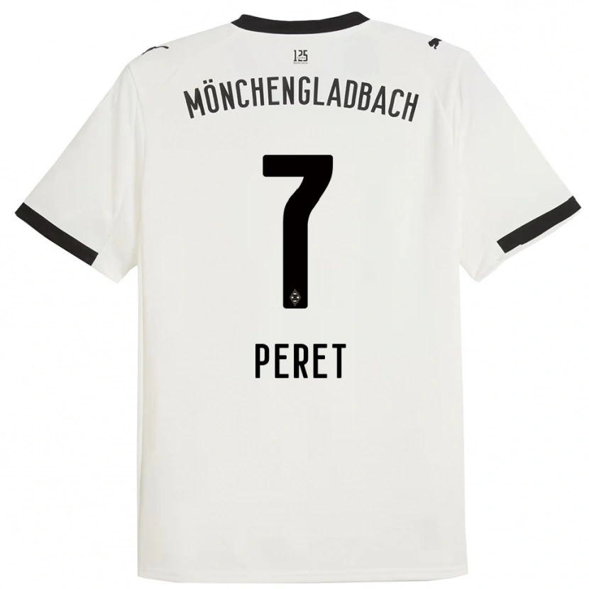 Danxen Dames Jakub Peret #7 Wit Zwart Thuisshirt Thuistenue 2025/26 T-Shirt