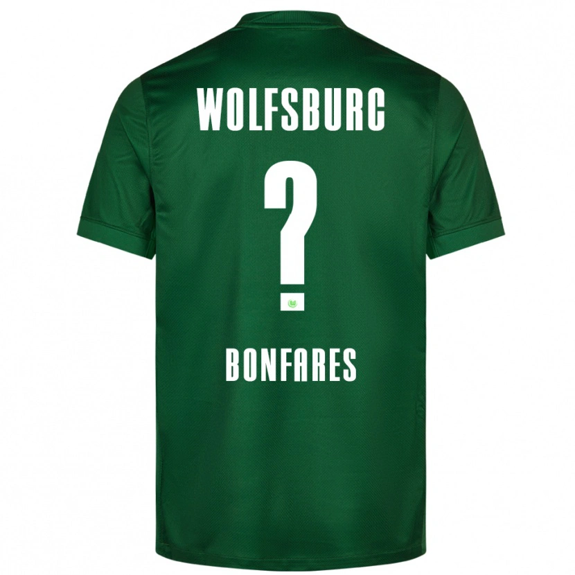Danxen Dames Marouan Bonfares #0 Groen Wit Thuisshirt Thuistenue 2025/26 T-Shirt