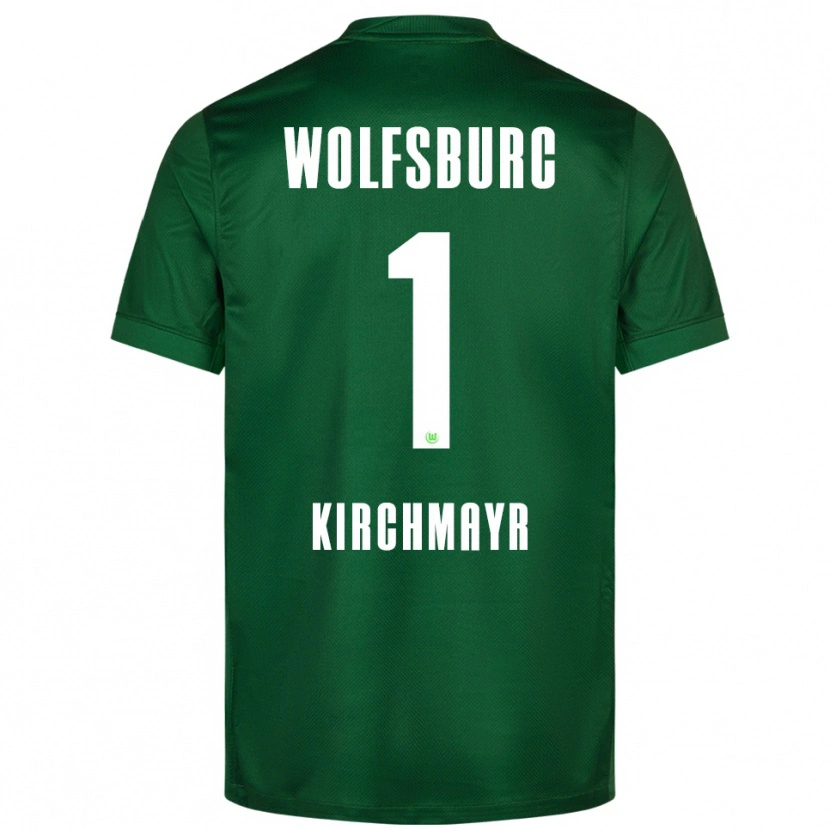 Danxen Dames Juri Kirchmayr #1 Groen Wit Thuisshirt Thuistenue 2025/26 T-Shirt