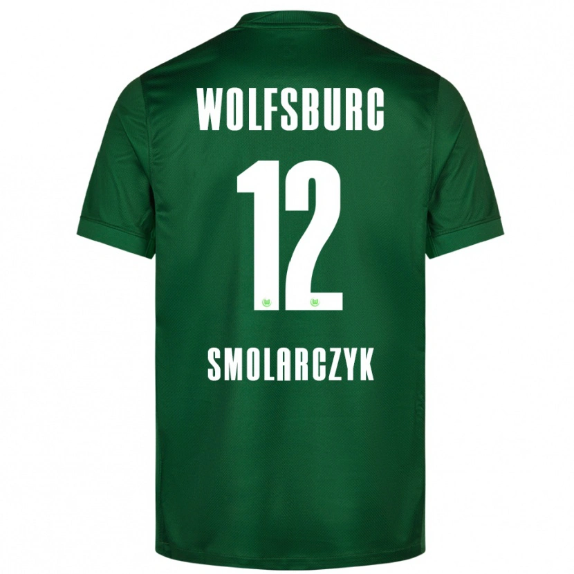 Danxen Dames Nelly Smolarczyk #12 Groen Wit Thuisshirt Thuistenue 2025/26 T-Shirt