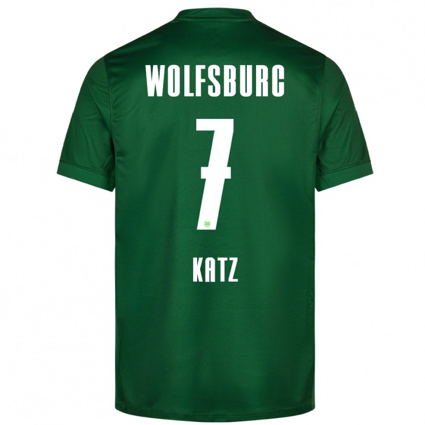 Danxen Dames Bruno Katz #7 Groen Wit Thuisshirt Thuistenue 2025/26 T-Shirt