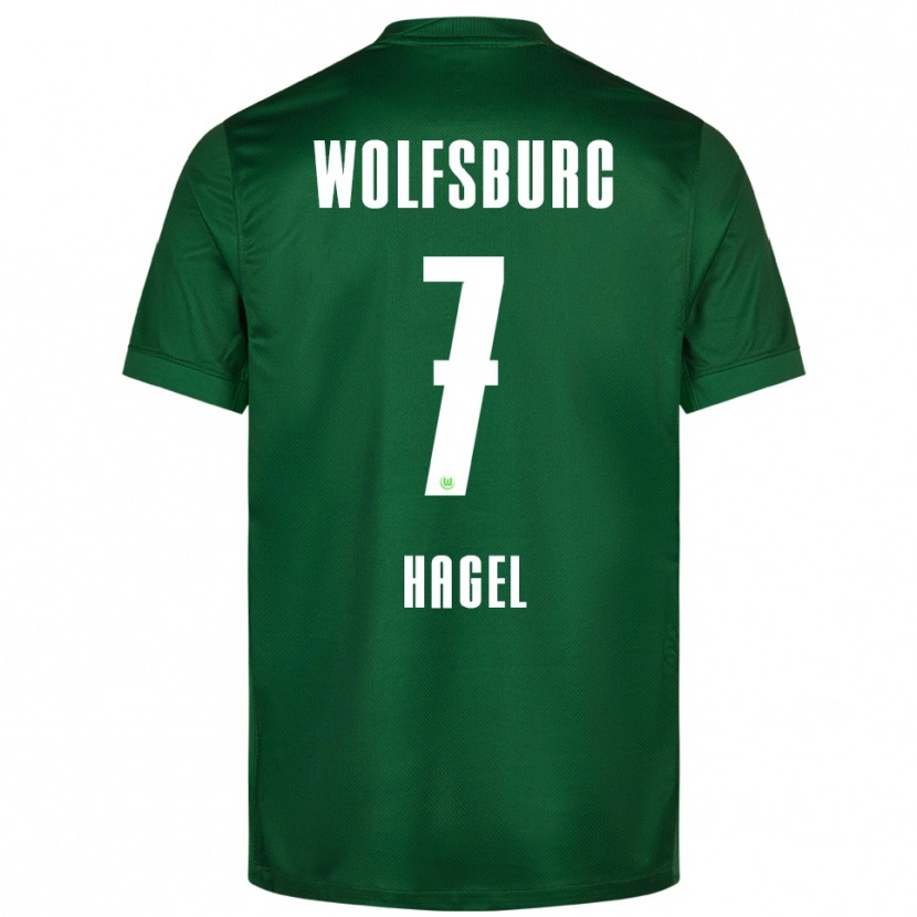 Danxen Dames Chantal Hagel #7 Groen Wit Thuisshirt Thuistenue 2025/26 T-Shirt