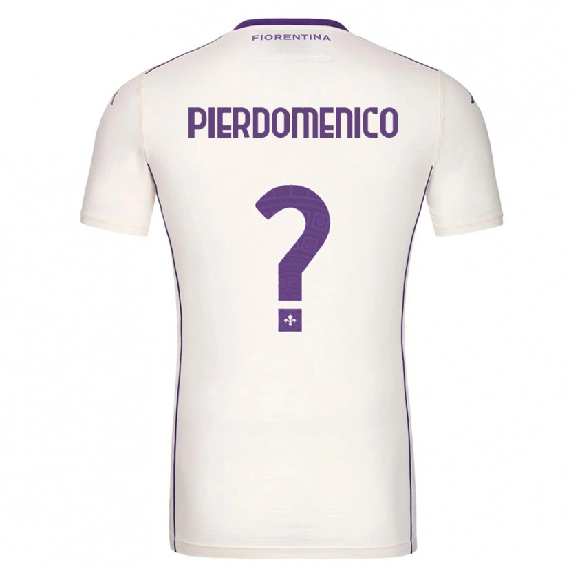 Danxen Dames Jacopo Di Pierdomenico #0 Wit Paars Rood Uitshirt Uittenue 2025/26 T-Shirt