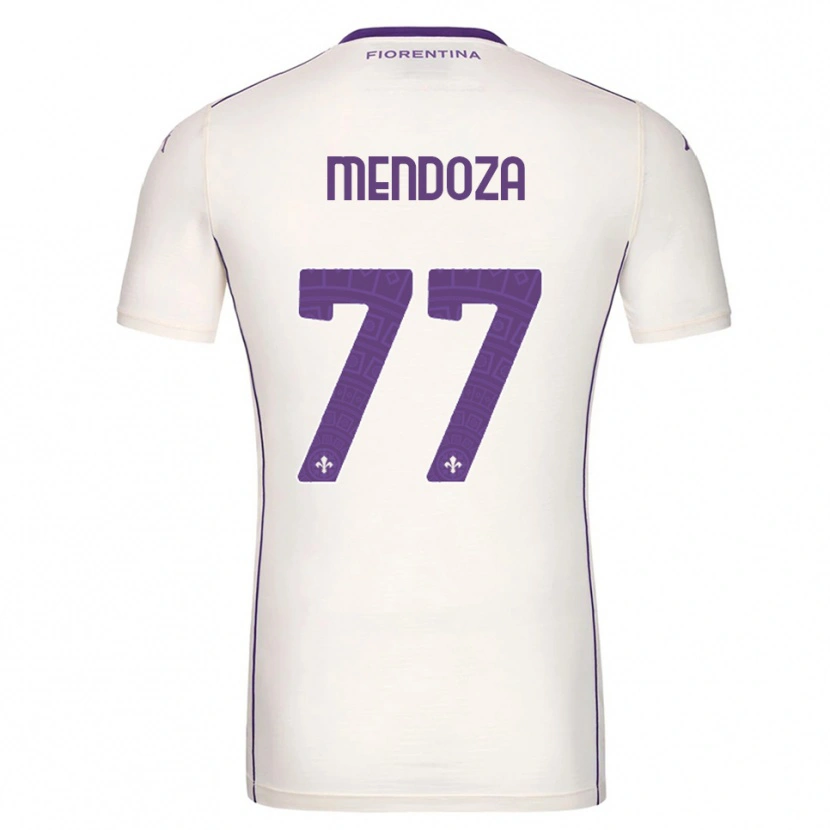 Danxen Dames William Mendoza #77 Wit Paars Rood Uitshirt Uittenue 2025/26 T-Shirt