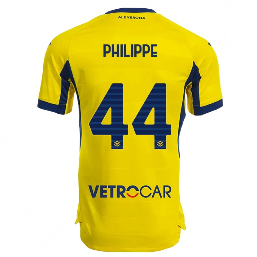 Danxen Dames Mathis Amanu Philippe #44 Geel Marineblauw Uitshirt Uittenue 2025/26 T-Shirt