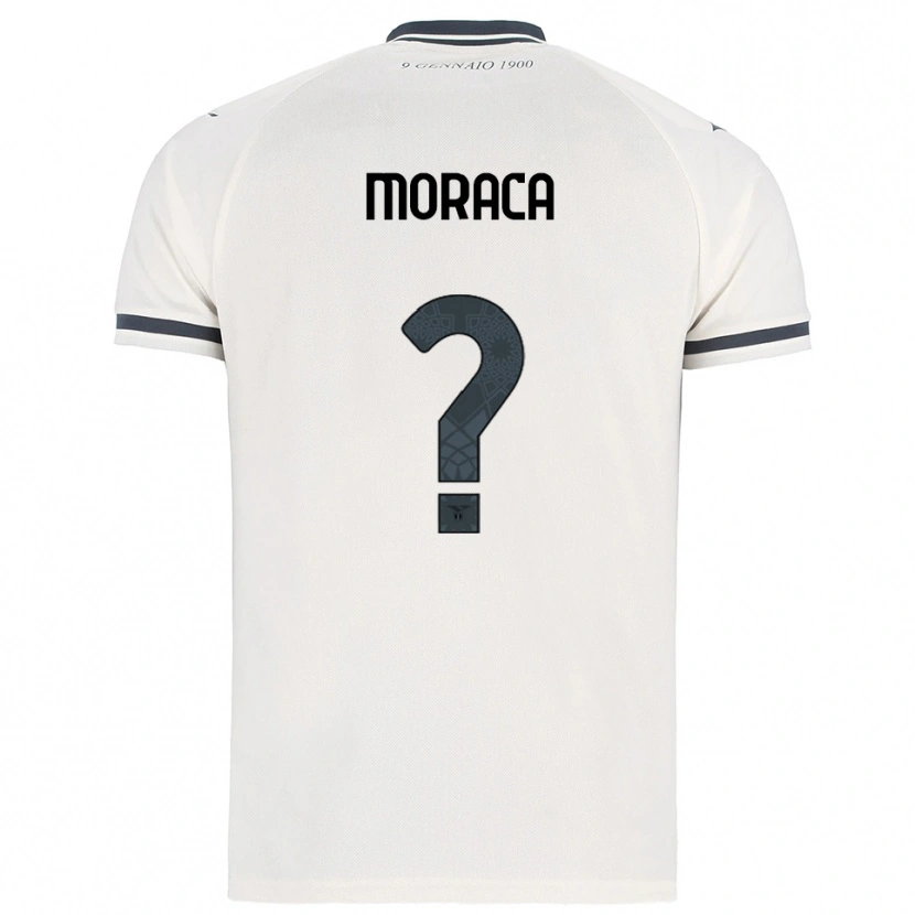 Danxen Dames Giuseppina Moraca #0 Wit Marineblauw Uitshirt Uittenue 2025/26 T-Shirt