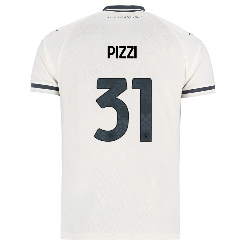 Danxen Dames Giorgia Pizzi #31 Wit Marineblauw Uitshirt Uittenue 2025/26 T-Shirt