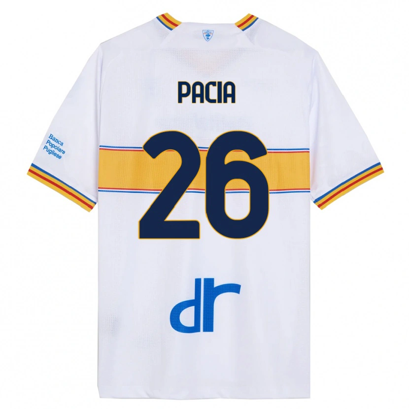 Danxen Dames Fabiano Pacia #26 Wit Geel Uitshirt Uittenue 2025/26 T-Shirt