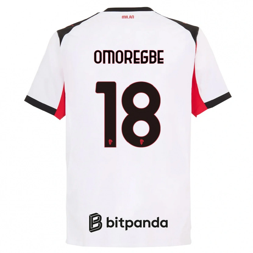 Danxen Dames Bob Murphy Omoregbe #18 Wit Zwart Uitshirt Uittenue 2025/26 T-Shirt