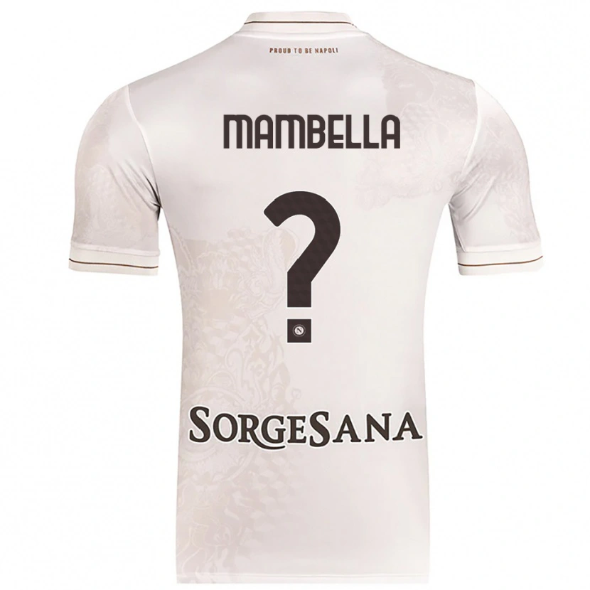 Danxen Dames Andrea Mambella #0 Champagne Bruin Uitshirt Uittenue 2025/26 T-Shirt