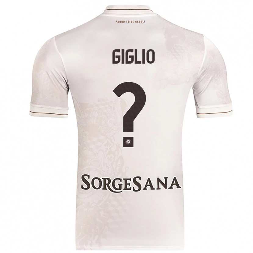 Danxen Dames Angelo Giglio #0 Champagne Bruin Uitshirt Uittenue 2025/26 T-Shirt