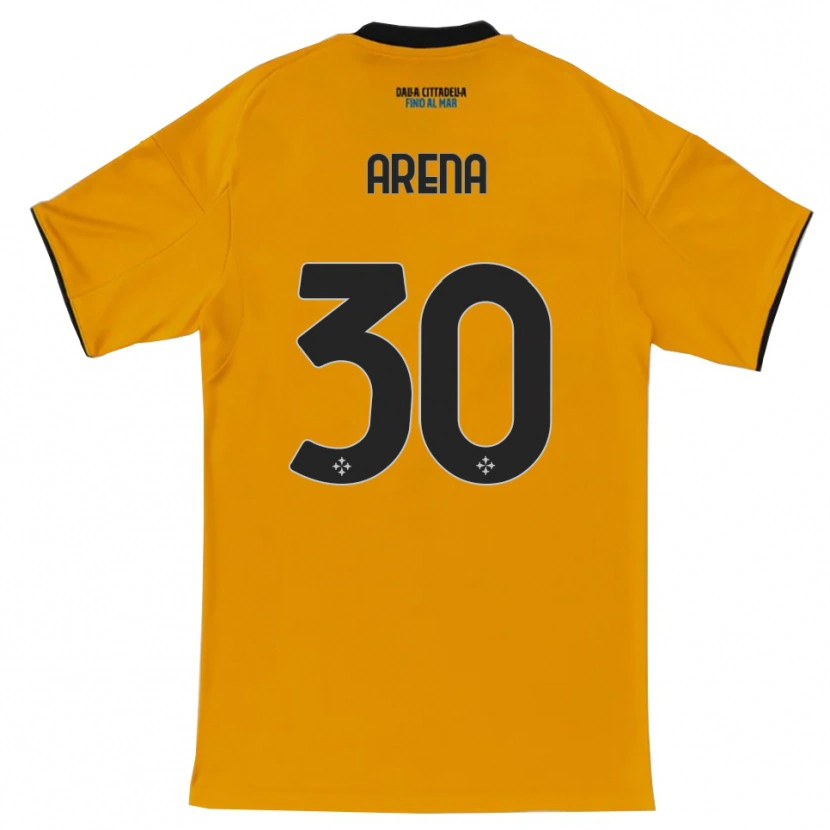 Danxen Dames Alessandro Arena #30 Oranje Blauw Uitshirt Uittenue 2025/26 T-Shirt